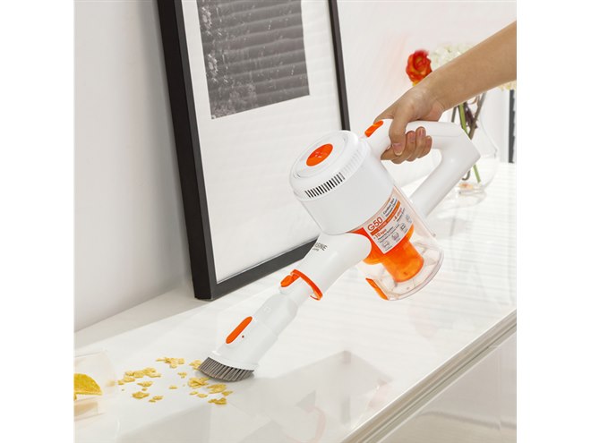 EASINE、小型サイドブラシを搭載したスティック掃除機2機種