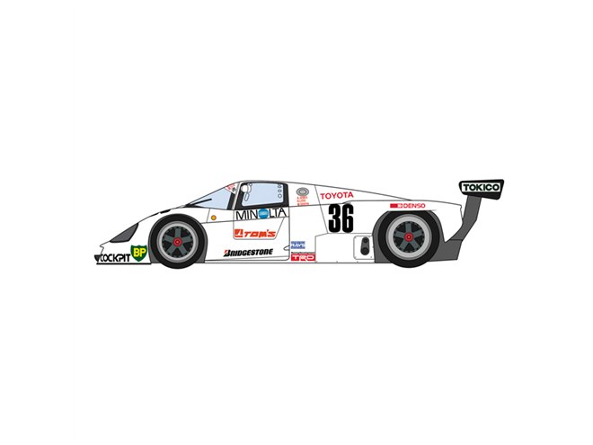 1/24 トヨタ 87C \"1987 シェイクダウン\" 完成品 トヨタ 87C “1987 シェイクダウン” | 株式会社 ハセガワ