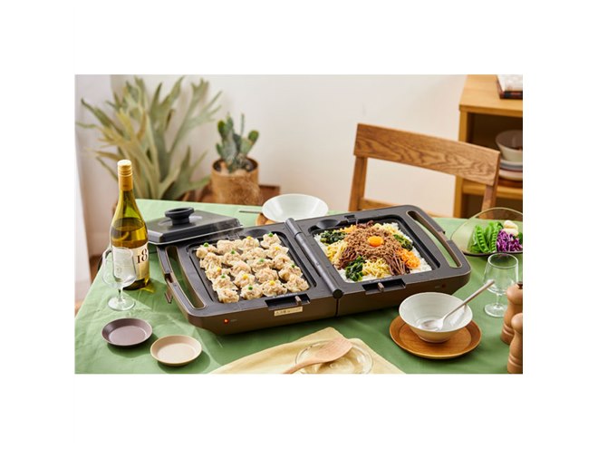 アイリスオーヤマ、ふたが付いて煮込み料理も可能になった「両面