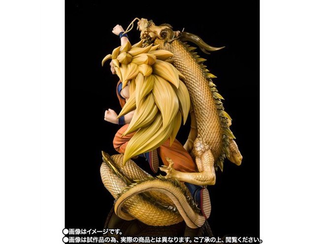 ドラゴンボールZ」龍拳シーンの「スーパーサイヤ人3孫悟空」が