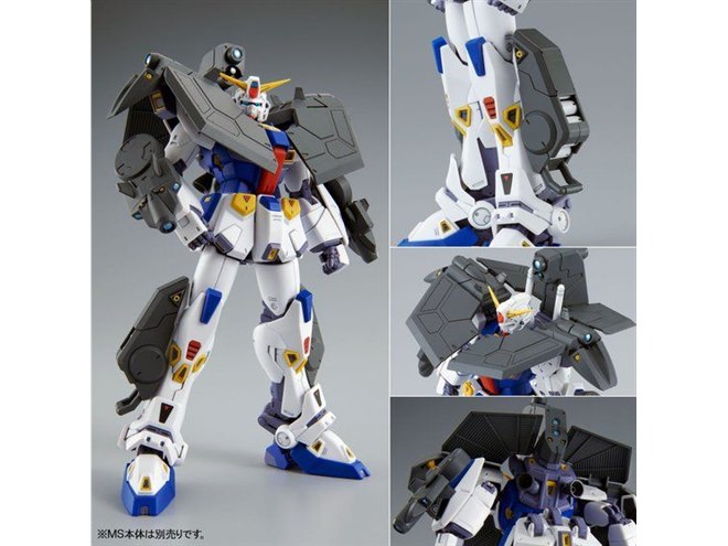 試作型MS「ガンダムF90」用のミッションパック2種が完全新規MG 1