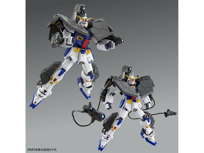 試作型MS「ガンダムF90」用のミッションパック2種が完全新規MG 1/100で
