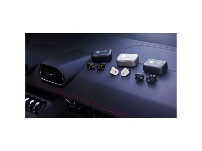 Master & Dynamic、ランボルギーニとコラボした完全ワイヤレス
