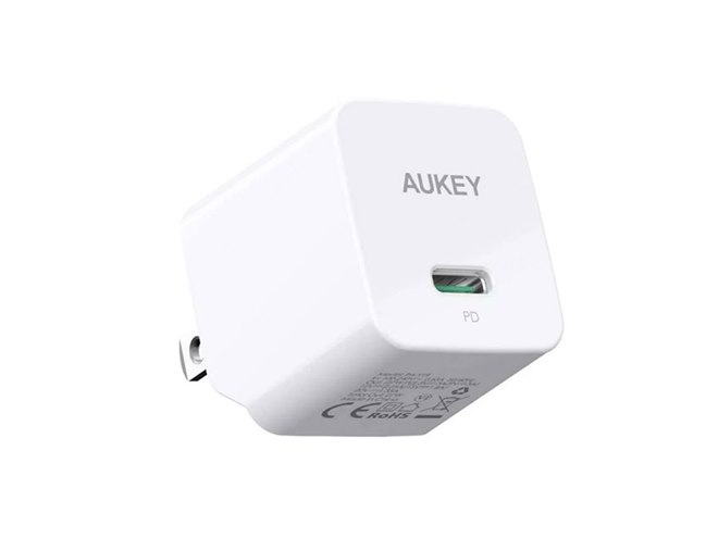 1,680円、AUKEYのコンパクトUSB-C単ポート20W充電器「PA-Y20S」 - 価格.com
