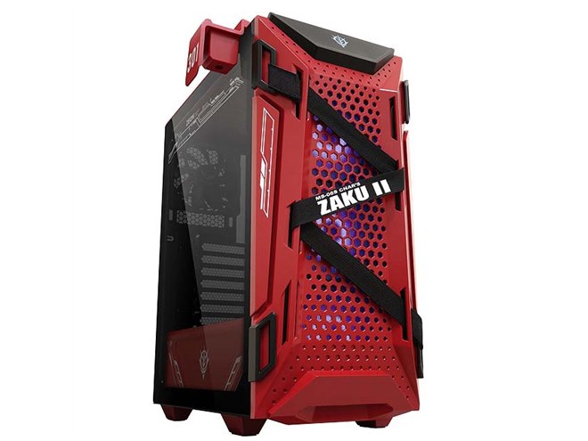 ASUS、ガンダムとコラボしたPCケースやゲーミングデバイスなどを