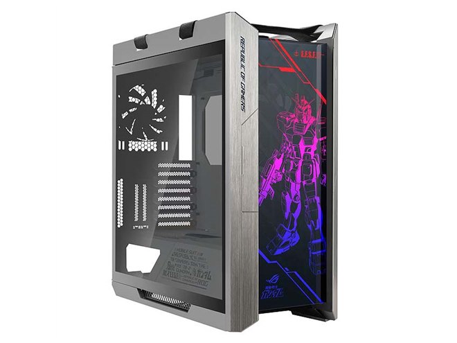 ASUS、ガンダムとコラボしたPCケースやゲーミングデバイスなどを3/26