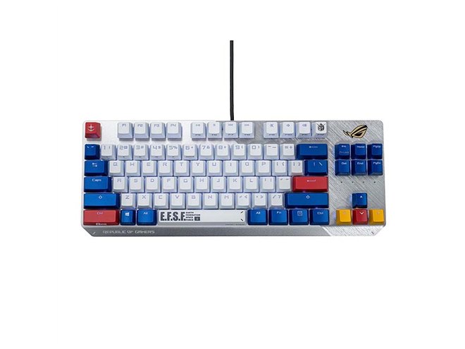 ASUS、ガンダムとコラボしたPCケースやゲーミングデバイスなどを3/26