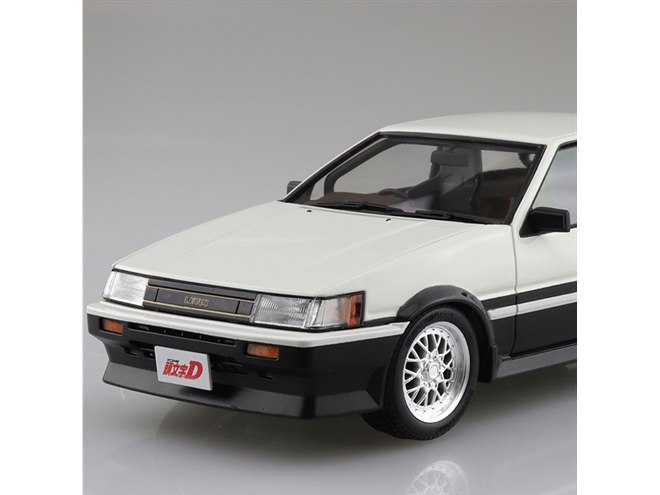 頭文字D」秋山渉の愛車「AE86レビン」を再現、専用フロントバンパー
