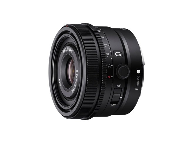ソニー、小型・軽量設計のGレンズ「50mm F2.5」「40mm F2.5