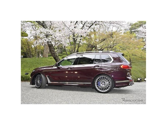 満開の桜の下、アルピナ XB7 を発表…全ての旅をファーストクラスに