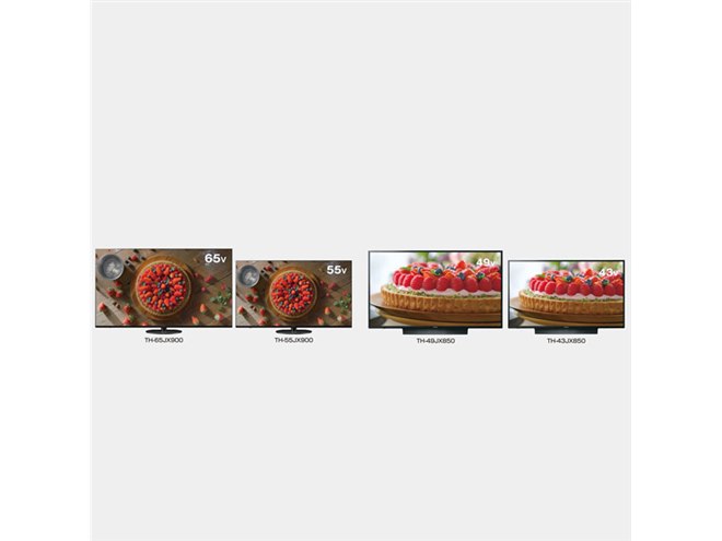 パナソニック、“新4K放送の2番組同時録画”に対応した「4Kビエラ JX900