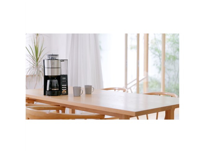 メリタ、6杯用全自動コーヒーメーカー「アロマフレッシュ」4月5日発売