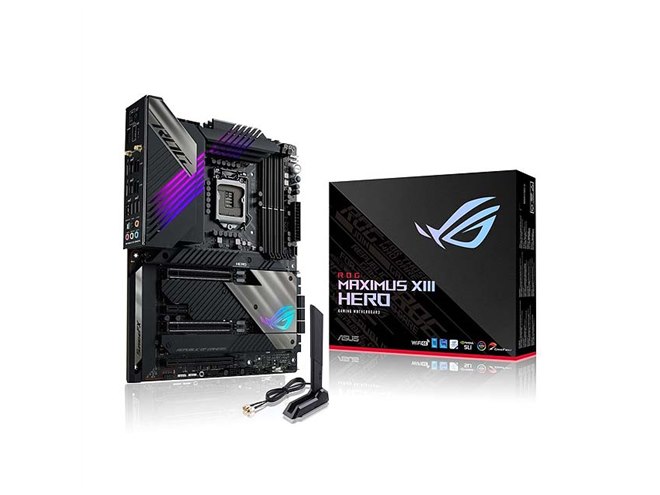 マザーボード asus rog maximus xiii hero z590 第11世代インテル Core プロセッサーに対応するインテル Z590 チップ