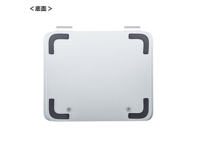 サンワ、角度と高さが無段階調整できるタブレットスタンド「PDA-STN49S