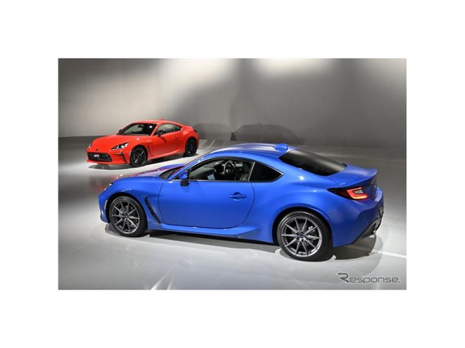 GR 86 ＆ BRZ 同時発表】スバル BRZ 新型、国内発売は今夏…GR 86と差別