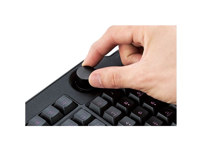 エレコム、ソフトなしで光り方をカスタマイズできるRGB LED搭載