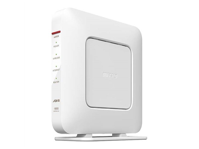 バッファロー、8,800円のWi-Fi 6対応無線LANルーター「WSR