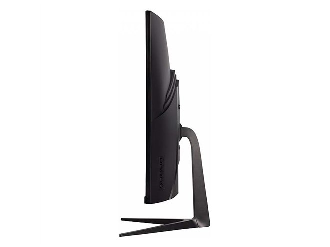 ViewSonic、曲面画面を採用した31.5型ゲーミング液晶ディスプレイ