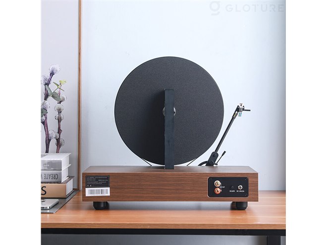 Gloture、縦置き型レコードプレーヤー「バーティカル」に新色