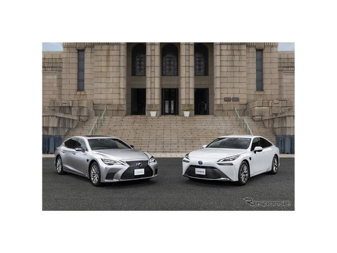 レクサス LS/トヨタ MIRAI、高度運転支援機能「アドバンスド ドライブ