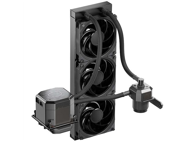 簡易水冷 クーラーマスター MasterLiquid 360L Core MasterLiquid 360L Core ARGB White CPU Liquid Cooler | Cooler Master
