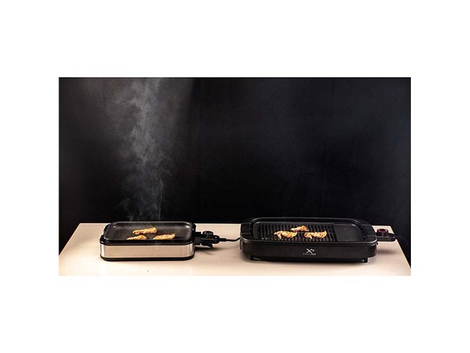 YAMAZEN、ワイドサイズのプレートを採用した「減煙焼き肉グリル