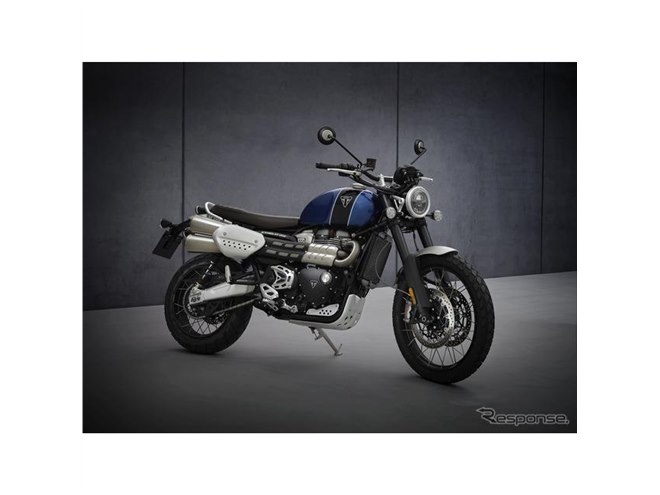 トライアンフ スクランブラー1200 新型を日本投入…マックイーン