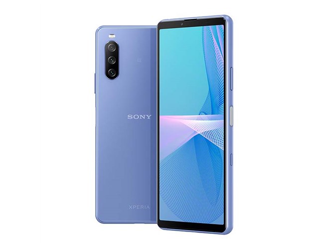 SONY Xperia 10 lll 5G ブルー 本体 ソニー、4500mAhバッテリーを搭載した5Gスマホ「Xperia 10 III