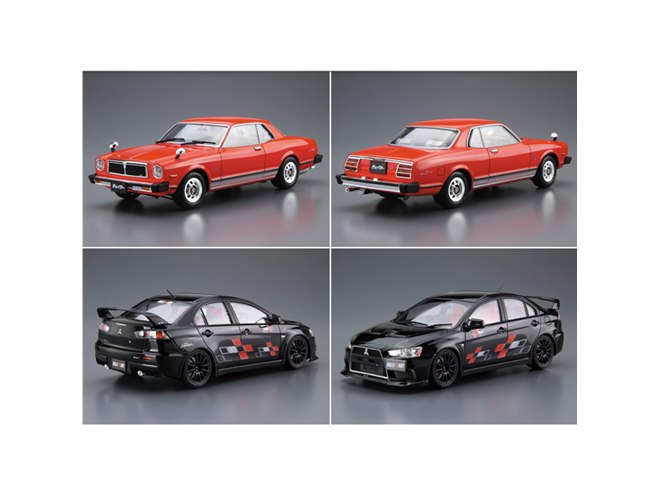AOSHIMA、トヨタ「MX41マークII/チェイサー」2台入りキットなど6月再
