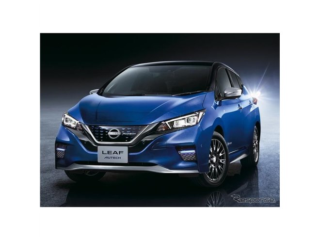 日産 リーフ・オーテック 仕様向上…2種類のツートンカラーを追加