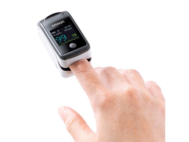 オムロン、スマホと連携するパルスオキシメーター「HPO-300T」 - 価格.com