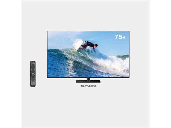 パナソニック、AIで画質と音質を自動調整する75V型4K液晶ビエラ