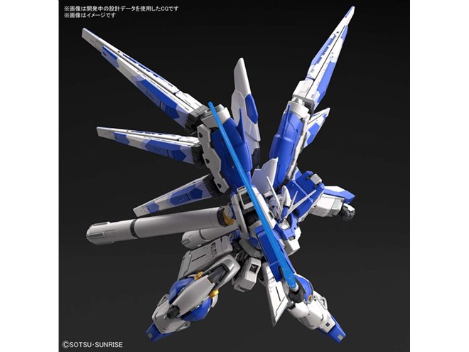 Hi-νガンダム」がRGガンプラ化、各部アーマーにスライドギミックを搭載 - 価格.com