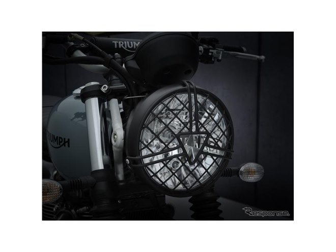 トライアンフ　ストリートスクランブラー　ヘッドライトベゼル　グリル　ボンネビル Amazon | Triumph ヘッドライトグリルとベゼル A9838244 ストリート