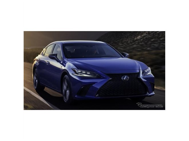 レクサス ES 改良新型に「Fスポーツ」、ハンドリング性能を向上