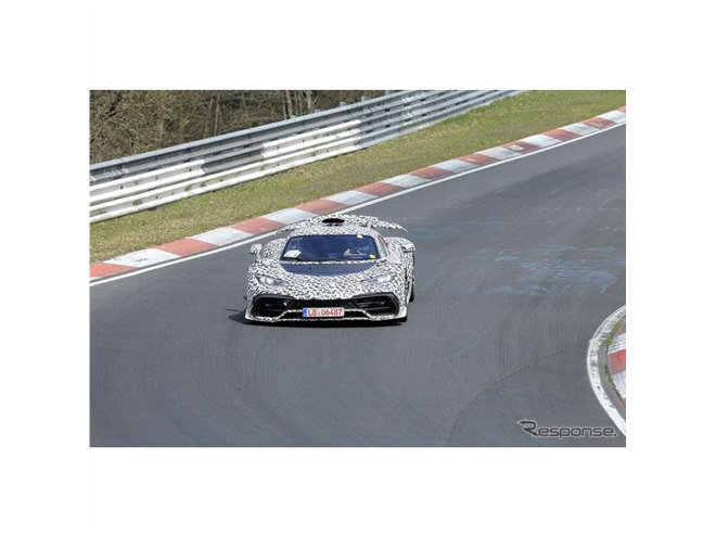 量産車ニュル最速記録へ待った無し！メルセデスAMG One、「緑の地獄