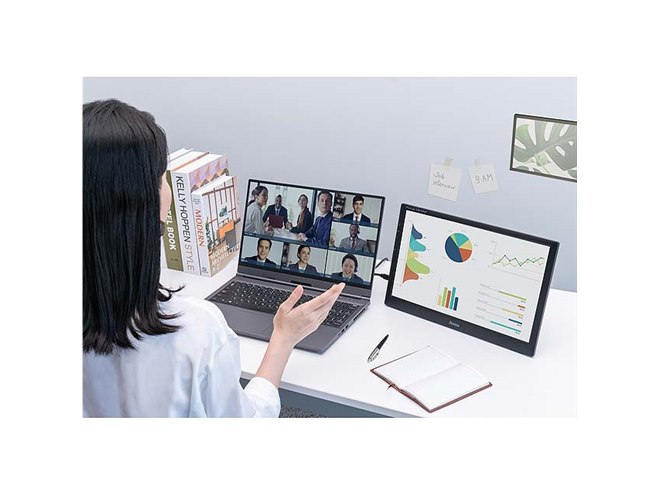 iiyama、USB Type-C接続を採用した15.6型モバイル液晶