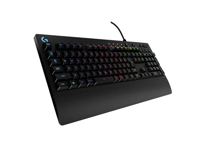 ロジクール、リニューアルした有線ゲーミングキーボード「G213 RGB