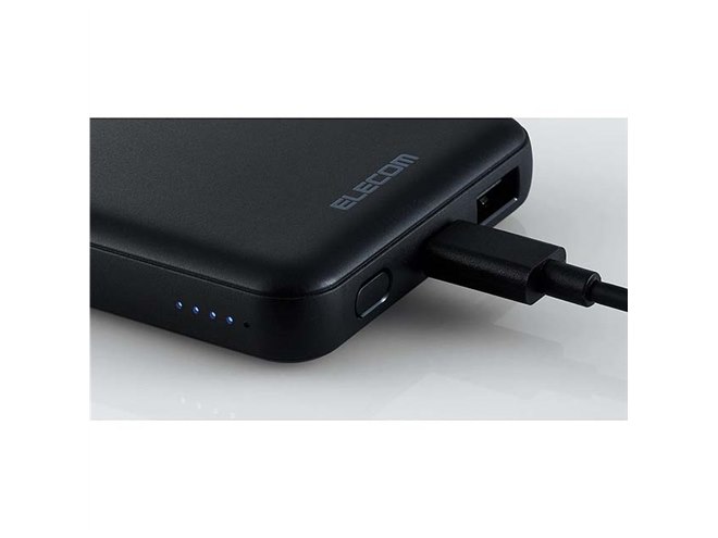 エレコム、USB PD 20W出力に対応した10000mAhモバイルバッテリー