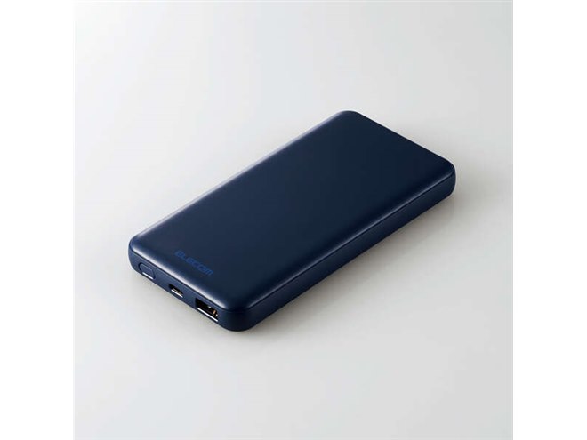 エレコム、USB PD 20W出力に対応した10000mAhモバイルバッテリー