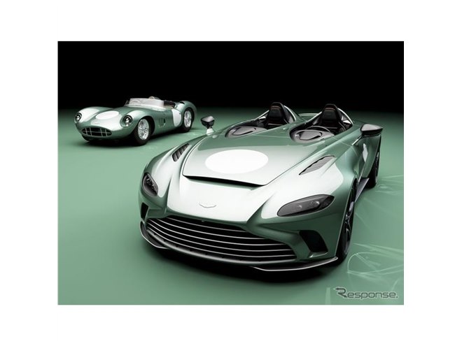 アストンマーティン、700馬力のV12スピードスターに「DBR1」仕様…伝説