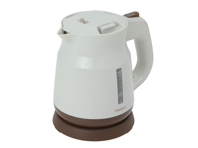 電響社、カップ1杯分を約70秒で沸かせる電気ケトル「MDK-800L-GRG