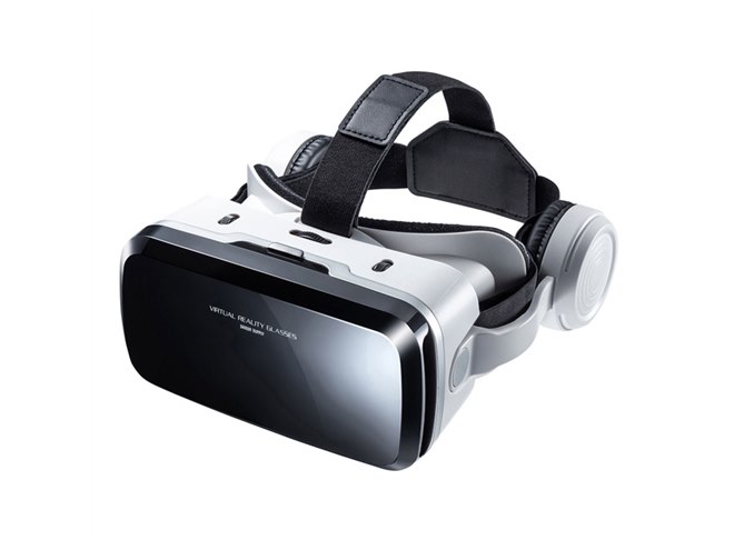 サンワ、Bluetoothコントローラー＆ヘッドホン搭載のVRゴーグル「MED