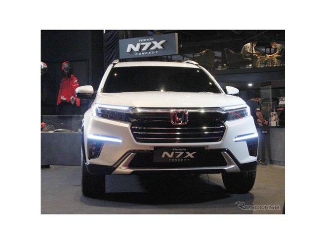 ホンダ、新クロスオーバー車『N7X』提案…3列シート7名乗り - 価格.com