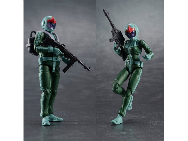 シャア＆一般兵士を立体化、“潜入工作”がテーマの「G.M.G. ジオン公
