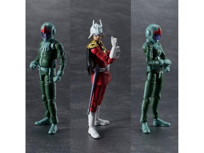 G.M.G.機動戦士ガンダム ジオン公国軍　シャア・アズナブルセットボックス シャア＆一般兵士を立体化、“潜入工作”がテーマの「G.M.G.