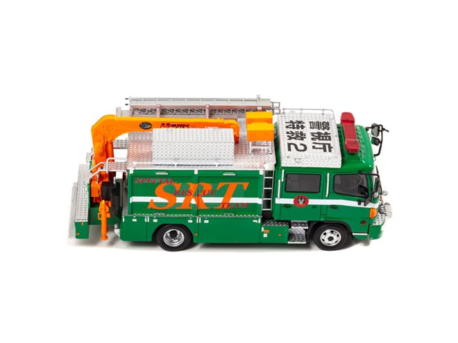 ヒコセブン、日野レンジャー「特型機動救助車両（SRT）」1/43