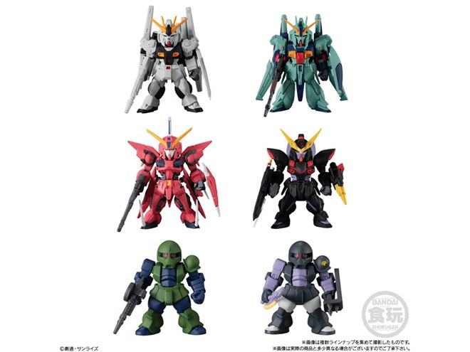 FW GUNDAM CONVERGE」第21弾が5/10発売、DFF装備型「νガンダム