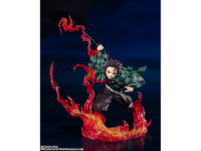 鬼滅の刃」 全集中Ver.の竈門炭治郎がフィギュア化、ヒノカミ神楽