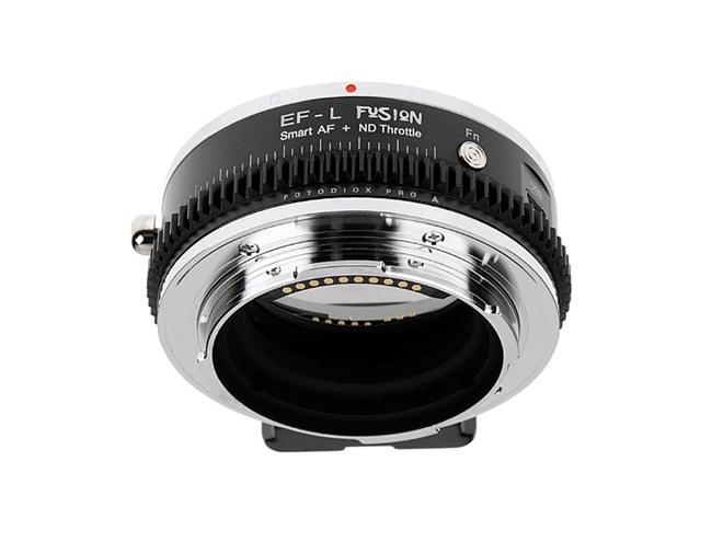 Fotodiox キヤノンEF → Ｌマウントアダプター NDフィルター内蔵 Fotodiox、キヤノンEF→Lマウントの可変式NDフィルター内蔵電子